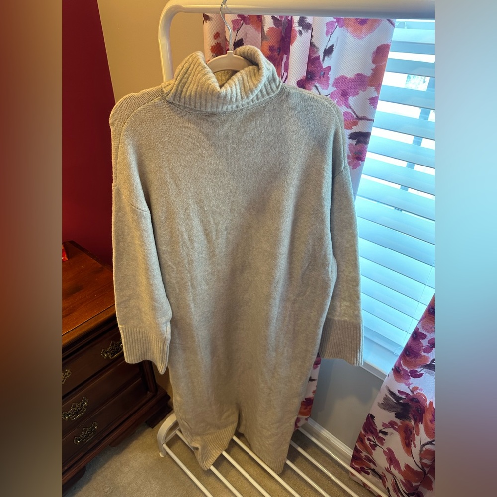 Zara Long Sweater Dress, Size Small